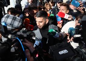 Ilia Topuria and His Ex-Wife in Court - Spain