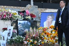 Brigitte Bardot's Grave at The Marine Cemetery - Saint-Tropez