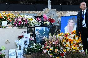 Brigitte Bardot's Grave at The Marine Cemetery - Saint-Tropez