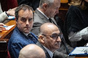 Session of Questions to the Government at The National Assembly - Paris AJ