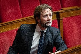 Session of Questions to the Government at The National Assembly - Paris AJ