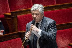 Session of Questions to the Government at The National Assembly - Paris AJ
