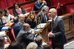 Session of Questions to the Government at The National Assembly - Paris AJ
