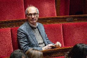 Session of Questions to the Government at The National Assembly - Paris AJ