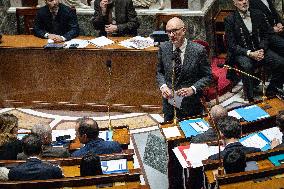 Session of Questions to the Government at The National Assembly - Paris AJ
