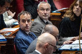 Session of Questions to the Government at The National Assembly - Paris AJ