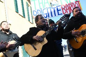 Public Tribute to Brigitte Bardot at The Pre Des Pecheurs - Saint-Tropez