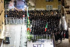 Roman Salute During the Annual Commemoration of Acca Larentia - Rome