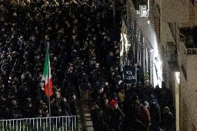 Roman Salute During the Annual Commemoration of Acca Larentia - Rome