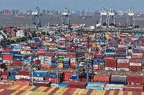 Shanghai Port Container Throughput