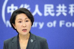 China foreign ministry spokeswoman