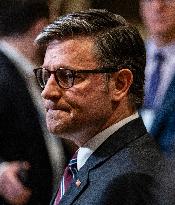 DC: Speaker Mike Johnson Speaks To Reporters after classified hearing on on the Venezuela operation