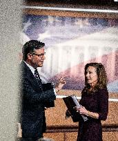 DC: Speaker Mike Johnson Speaks To Reporters During Weekly Capitol Hill Press Conference