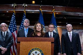 DC: Speaker Mike Johnson Speaks To Reporters During Weekly Capitol Hill Press Conference