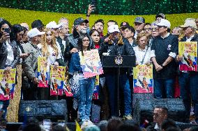 Colombian President Petro Rally to Defend National Sovereignty