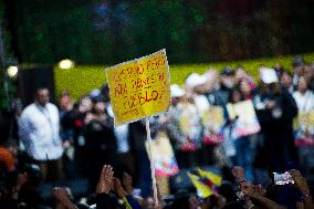 Colombian President Petro Rally to Defend National Sovereignty