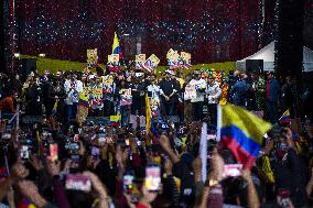 Colombian President Petro Rally to Defend National Sovereignty