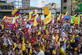 Colombian President Petro Rally to Defend National Sovereignty