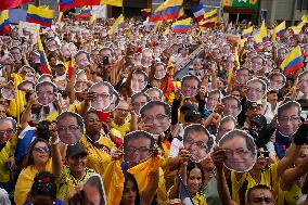 Colombian President Petro Rally to Defend National Sovereignty