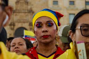 Colombian President Petro Rally to Defend National Sovereignty