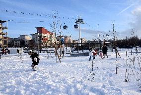 CAbale Car Illustration - Creteil