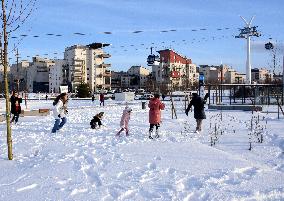 CAbale Car Illustration - Creteil