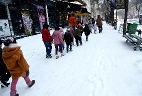 Paris Under The Snow - Paris