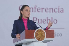 President Claudia Sheinbaum Press Conference - Mexico