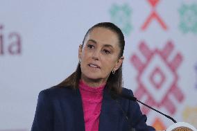 President Claudia Sheinbaum Press Conference - Mexico