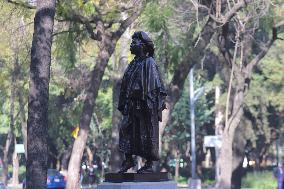 Unveil Ceremony Statues of Heroic Mexican Women - Mexico