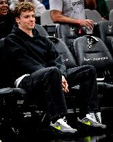 Leon Marchand in San Antonio to Meet Wembanyama for The NBA Game - USA