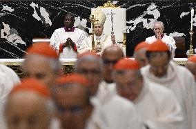 Pope Leo XIV Leads Mass During The Extraordinary Consistory - Vatican