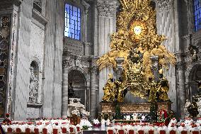 Pope Leo XIV Leads Mass During The Extraordinary Consistory - Vatican