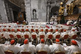 Pope Leo XIV Leads Mass During The Extraordinary Consistory - Vatican