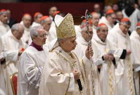 Pope Leo XIV Leads Mass During The Extraordinary Consistory - Vatican