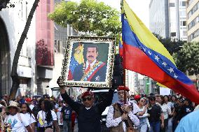 Rally in Support of President Maduro - Caracas