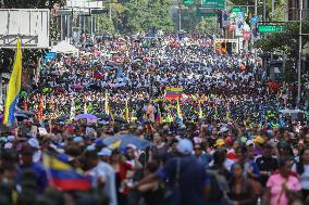 Rally in Support of President Maduro - Caracas
