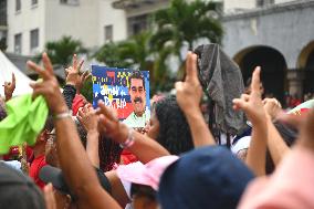 Rally in Support of President Maduro - Caracas