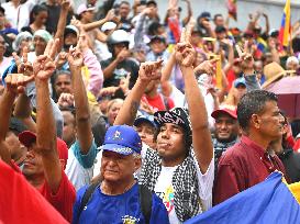 Rally in Support of President Maduro - Caracas