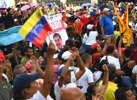 Rally in Support of President Maduro - Caracas