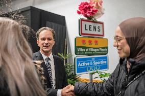 Outgoing Mayor Sylvain Robert - Lens