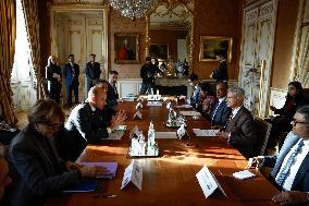 Weimar Triangle and Indian Foreign Ministers Meet in Paris