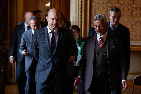 Weimar Triangle and Indian Foreign Ministers Meet in Paris
