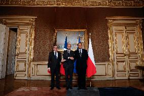 Weimar Triangle and Indian Foreign Ministers Meet in Paris