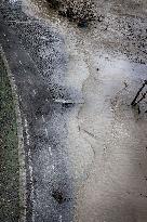 High Water Continues on Tiber River - Rome