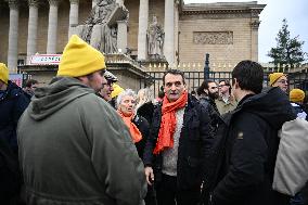Farmers Protest In Front Of The National Assembly - Paris