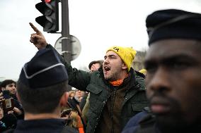 Farmers Protest In Front Of The National Assembly - Paris