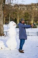 Illustration - Paris Under the Snow - Paris