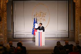President Macron At 2026 Ambassadors Conference - Paris