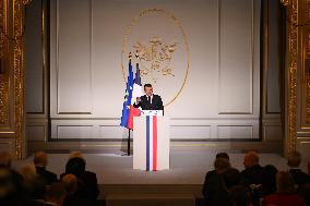 President Macron At 2026 Ambassadors Conference - Paris